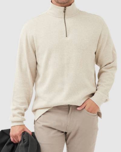 Alton Ave zip sweatshirt, a versatile and stylish option for your casual wardrobe essentials.
