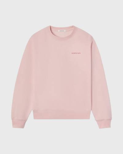 Basics Lotus Unisex Crewneck: Embrace simplicity and style with this lotus-colored unisex crewneck, a versatile wardrobe essential for a chic and relaxed look.