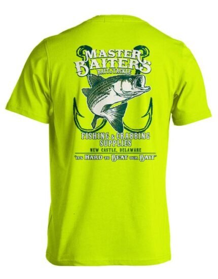 Beat Our Bait" T-Shirt in Flashback design, a retro and eye-catching shirt for fishing enthusiasts looking to make a bold statement.