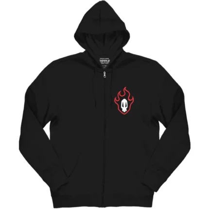 BLEACH 2 Hit Renji Soul Reaper Zip Hoodie, a stylish and iconic tribute to the anime.