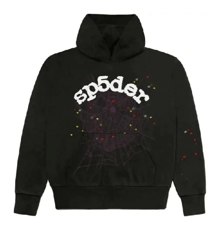 Black Spider Worldwide Hoodie - a sleek and iconic fashion piece for urban style and global appeal.