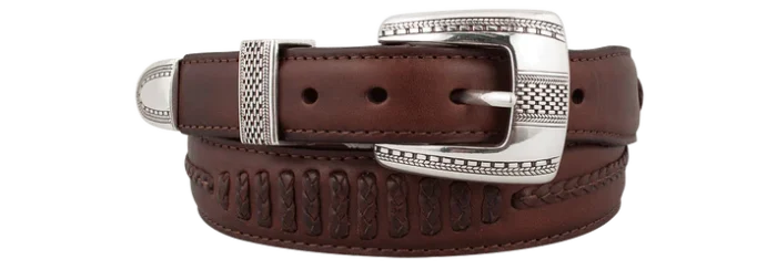 Brighton Salina Belt in Brown, a stylish and versatile accessory for a classic and polished look.