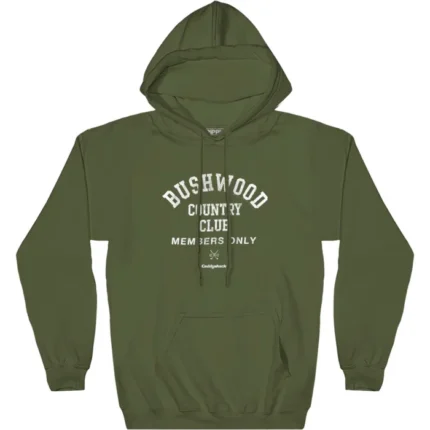 Caddyshack Bushwood Country Club Members Only Hoodie, a classic and exclusive tribute to the movie.