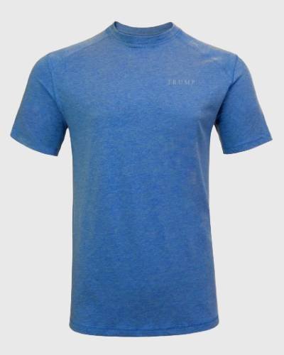 Carrollton Tee in Adventure Blue - A stylish and comfortable shirt in a vibrant adventure blue shade, perfect for casual and trendy looks.