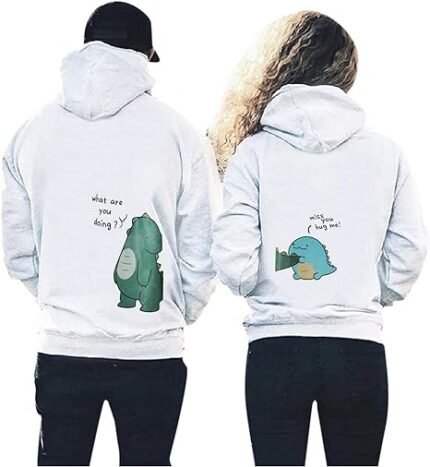 Cokino Matching Hoodies for Couples, a stylish and coordinated choice for fashion-forward pairs.