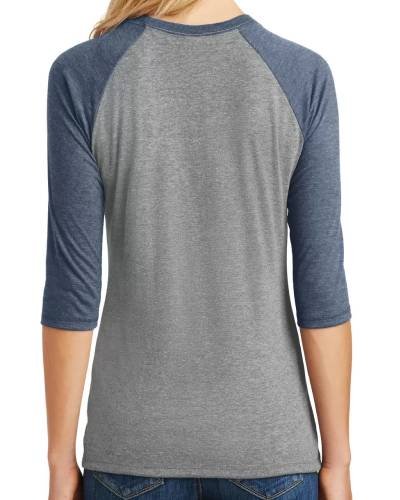 Discover comfort and style with the District Made Ladies Perfect Tri-Blend Raglan, a versatile and fashionable choice featuring a tri-blend fabric for the perfect blend of softness, durability, and trendiness.