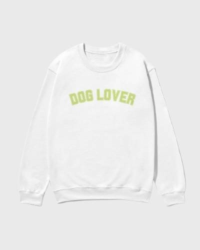 Dog Lover Sweatshirt - Stay cozy and showcase your love for furry friends with this adorable sweatshirt, perfect for dog enthusiasts.