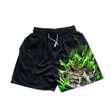 Dragon Ball Broly Power Up Shorts: Unleash Broly's power with these cool and comfortable Dragon Ball-inspired shorts."