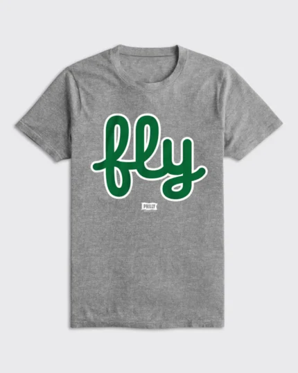 Eagles Fly" Shirt, a spirited and stylish expression of support for the Philadelphia Eagles, capturing the soaring energy of the team.