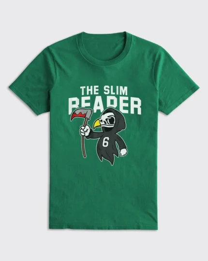 Eagles Slim Reaper" Shirt, a sleek and powerful design embodying the formidable spirit of the Philadelphia Eagles.