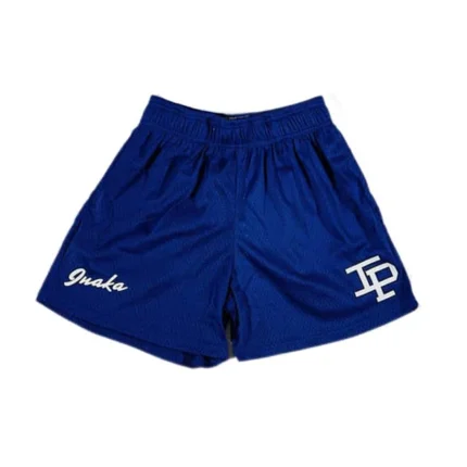 Inaka Blue Shorts for Men - stay cool and stylish with these comfortable and versatile athletic shorts