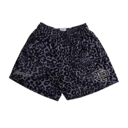 Inaka Camo Gray Shorts - blend into style with these versatile and trendy camouflage-patterned athletic shorts.
