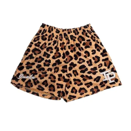 Inaka Camo Tiger Skin Shorts - unleash your wild side with these bold and stylish athletic shorts.
