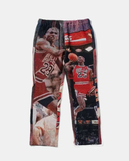 Jordan Tapestry Pants," a stylish and sporty pair of pants featuring a tapestry design inspired by the iconic Jordan brand for a trendy and athletic fashion statement.