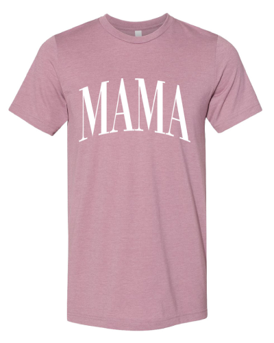 Mama" Bella Canvas Shirt, a versatile and comfortable t-shirt designed for moms who prioritize style and comfort.