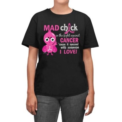 Mad Chick Unisex T-Shirt: Express your bold personality with this unisex tee featuring a fun and confident design.
