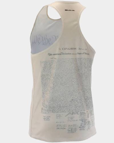 "Men's Independence Singlet: Embrace freedom in style with this patriotic and comfortable sleeveless top for men."