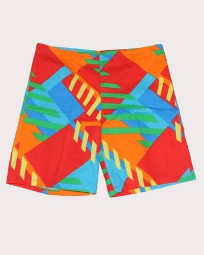 Original Jams Shorts in Caution Red - make a bold statement with these vibrant and attention-grabbing summer shorts.