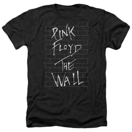 Celebrate the iconic 'The Wall' album with the Pink Floyd Album Cover T-Shirt, featuring the legendary artwork that has become a symbol of rock music history.