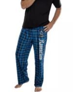 Unleash your wizarding style with these Plaid Pajama Pants inspired by Gryffindor, Ravenclaw, and Slytherin. Embrace the magical vibes with the classic plaid pattern in the iconic house colors, perfect for a cozy night in at Hogwarts.
