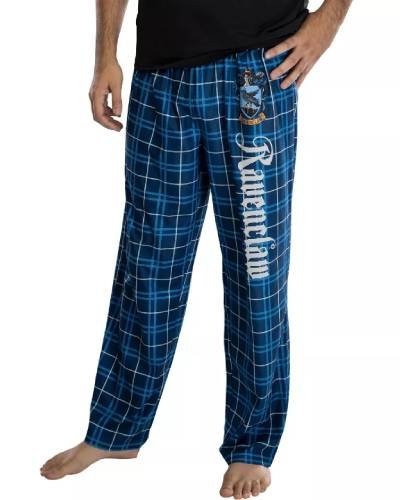 Unleash your wizarding style with these Plaid Pajama Pants inspired by Gryffindor, Ravenclaw, and Slytherin. Embrace the magical vibes with the classic plaid pattern in the iconic house colors, perfect for a cozy night in at Hogwarts.