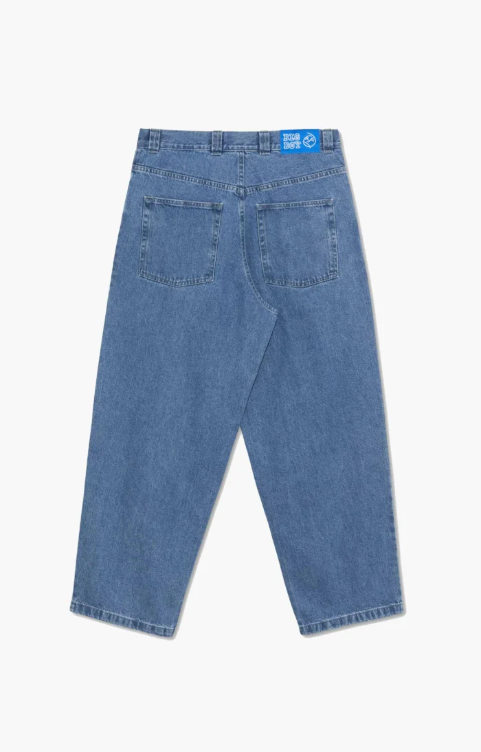 Dive into streetwear coolness with Polar Skate Co Big Boy Pants in Mid Blue, a stylish and versatile addition to your wardrobe. These pants boast a trendy mid-blue shade, embodying urban vibes for a fashionable and laid-back look.