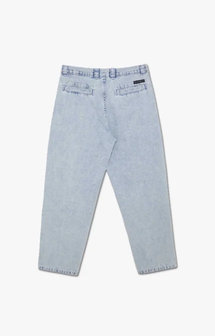 Elevate your streetwear game with Polar Skate Co Grund Chinos Pants in Ice Blue, a trendy and versatile choice for your wardrobe. These chinos boast a stylish ice blue shade, bringing a cool and contemporary vibe to your urban fashion ensemble.