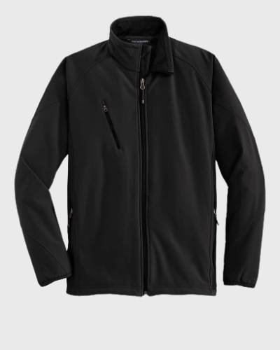 Elevate your outerwear game with the Port Authority Textured Soft Shell Jacket, a stylish and versatile choice for any occasion. The textured design adds a modern touch to this water-resistant jacket, combining fashion and function seamlessly.