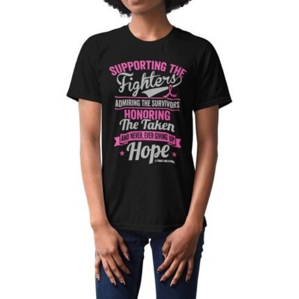 Supporting, Admiring, Honoring Unisex T-Shirt: Celebrate unity and appreciation with this versatile tee, promoting support, admiration, and honor for all.