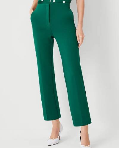 The High Rise Pencil Pant in Pique," a sophisticated and versatile pair of high-rise pencil pants crafted from pique fabric for a chic and modern look.