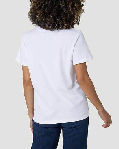 Watercolor Desert Graphic Tee in Bright White: Add artistic flair to your wardrobe with this bright white graphic tee featuring a watercolor desert design for a stylish look.