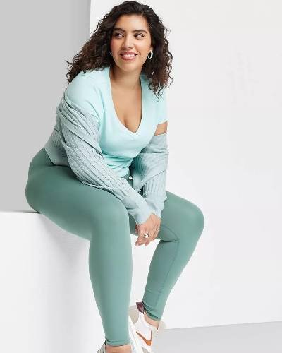 Experience comfort and style with Women's High-Waisted ButterBliss Leggings from Wild Fable. These leggings provide a buttery-soft feel and a flattering high-waisted design, making them a perfect addition to your fashionable and comfortable wardrobe.