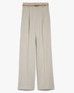 Elevate your wardrobe with these Grey Wool Trousers, a versatile and stylish addition. The trousers feature a classic design in a sophisticated grey hue, offering a timeless and chic option for various occasions.