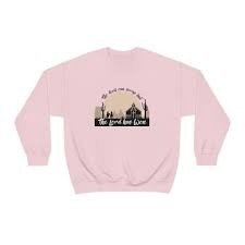 Pink 'The Lord Has Won' sweatshirt by Zach Bryan, a stylish expression of faith and fashion.