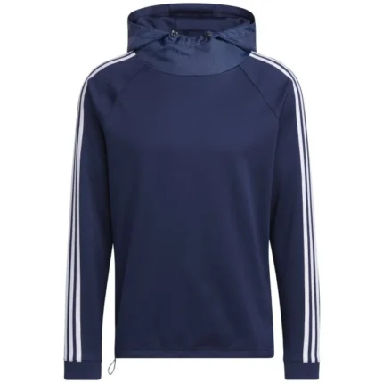 Adidas 3-Stripes Cold.RDY Golf Hoodie: Conquer the cold on the golf course with the Adidas 3-Stripes Cold.RDY Golf Hoodie, a perfect blend of style and warmth for a fashionable round.